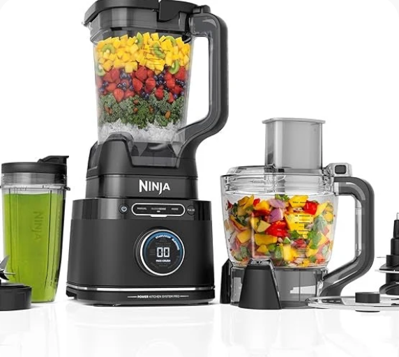 Ninja TB201 Blender – 1800W High-Power Kitchen Blender with 72 oz. Pitcher – Best for Smoothies, Frozen Drinks, Shakes & Veggie Chopping – Black